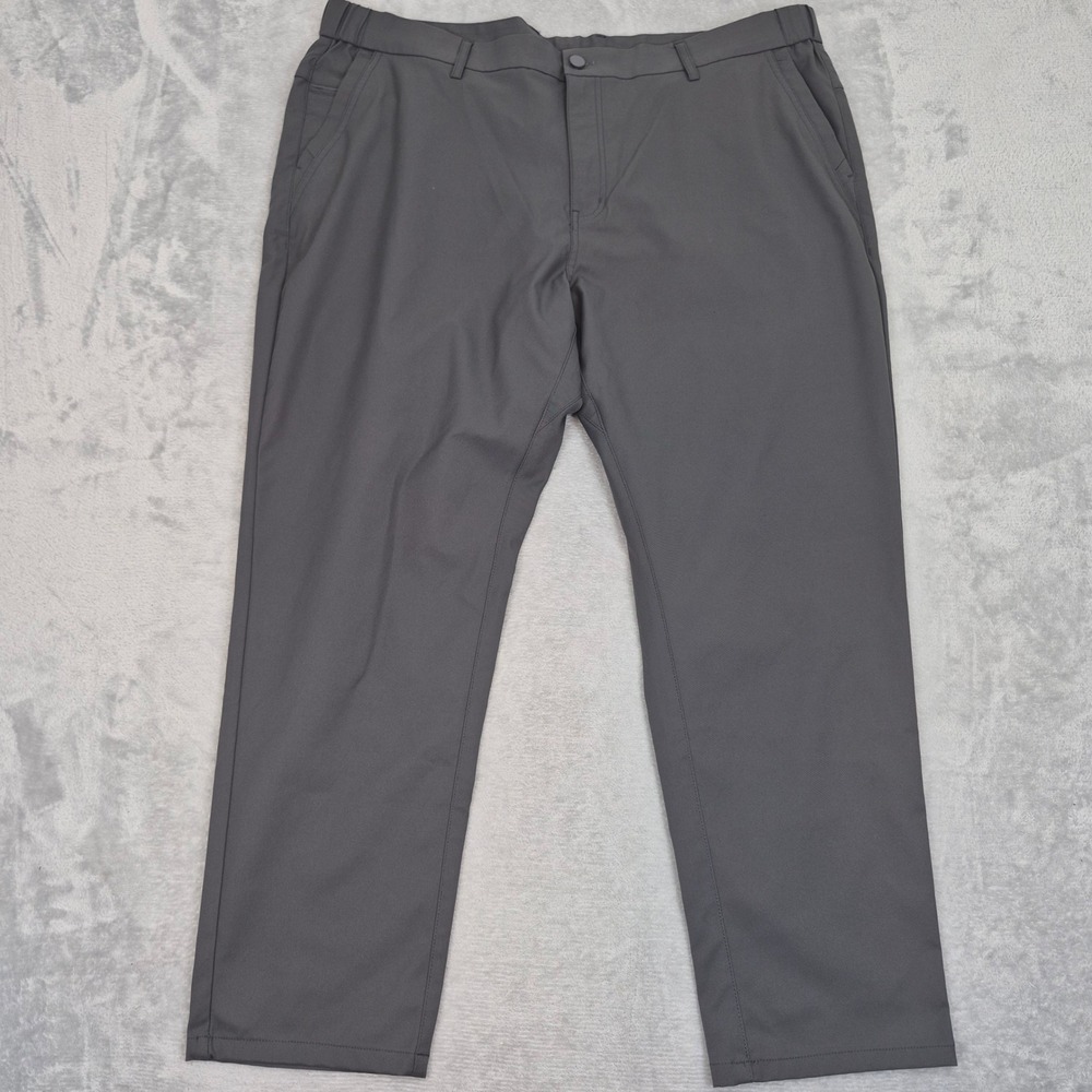 Jack Archer 40x28 Jetsetter Tech Pants Charcoal Grey Mens Travel Golf Chino